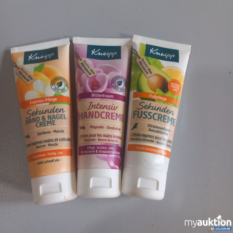 Artikel Nr. 754652: Kneipp Hand- und Fußcreme 3x75ml