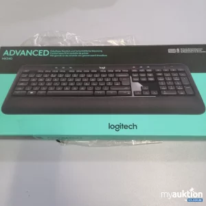 Auktion Logitech Advanced Kabellos Tastatur 