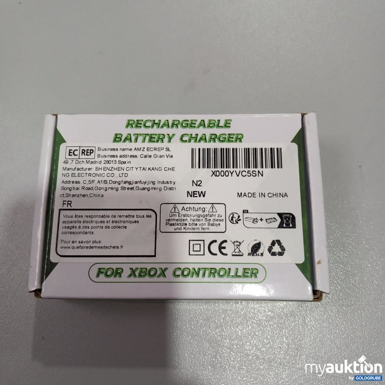 Artikel Nr. 384654: Rechargeable Battery for X Box Controller 