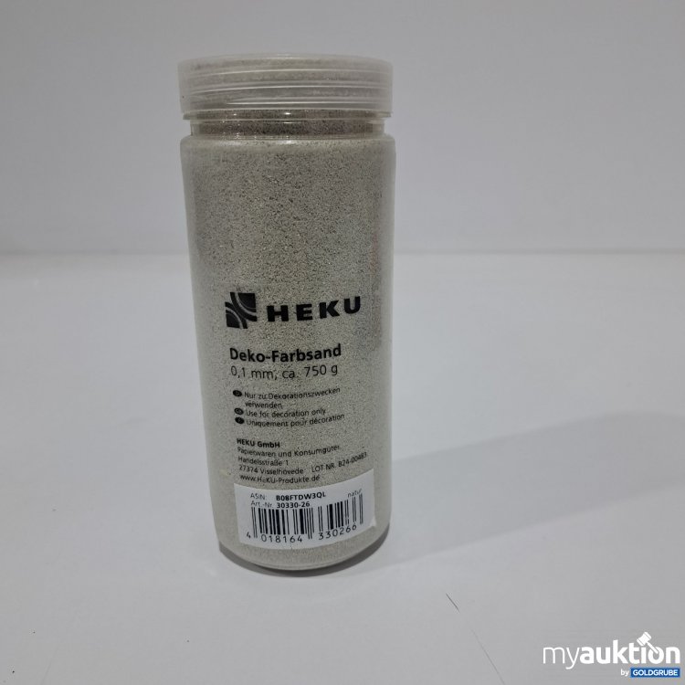 Artikel Nr. 797654: Heku Deko-Farbsand 750g