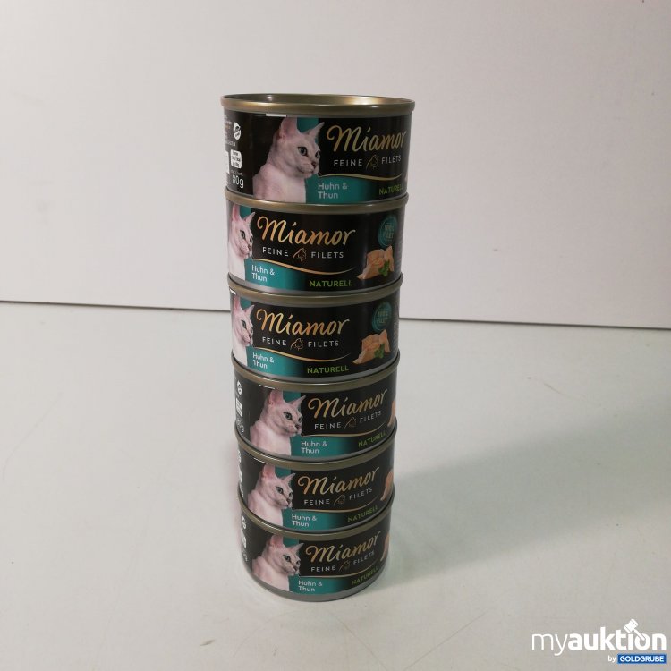 Artikel Nr. 792655: Miamor Katzenfutter 6x80g