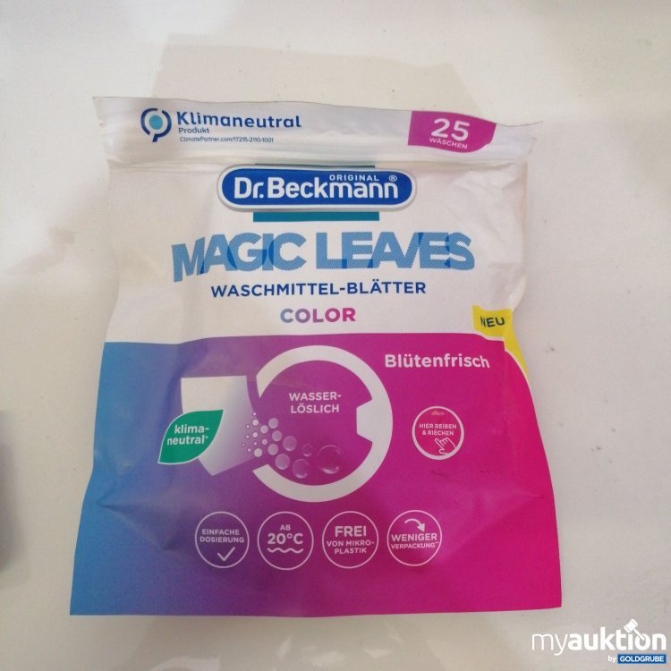 Artikel Nr. 738656: Dr. Beckmann Magic Leaves Waschmittel-Blätter Color 25 wäschen