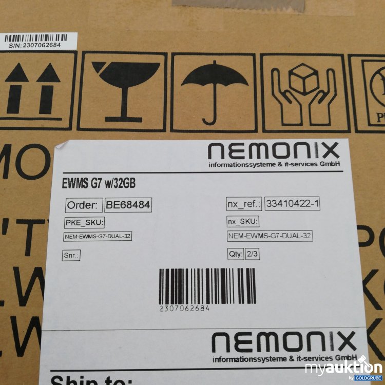 Artikel Nr. 739656: Nemonix EWMS G7 W 32GB
