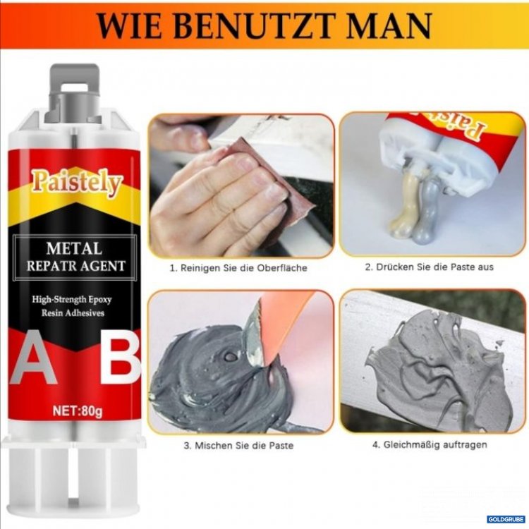 Artikel Nr. 748656: AB Metallkleber 80g