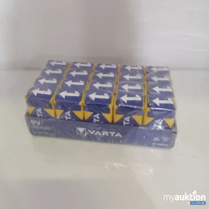 Auktion Varta 9V 20 Batterien 