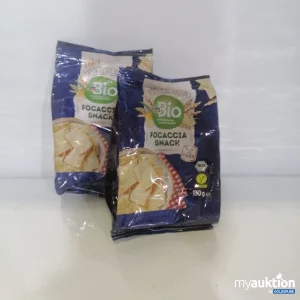 Auktion Bio Focaccia Snack 2x100g