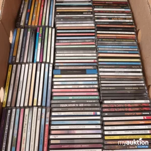 Auktion Karton voll mit Musik Cds