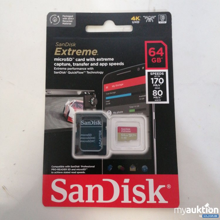 Artikel Nr. 773660: SanDisk Extreme 64GB 