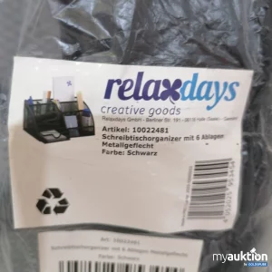 Auktion Relax Days Schreibtischorganizer 