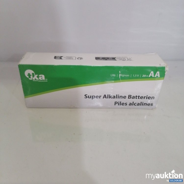 Artikel Nr. 752661: Tka Super Alkaline AA 20 Batterien 