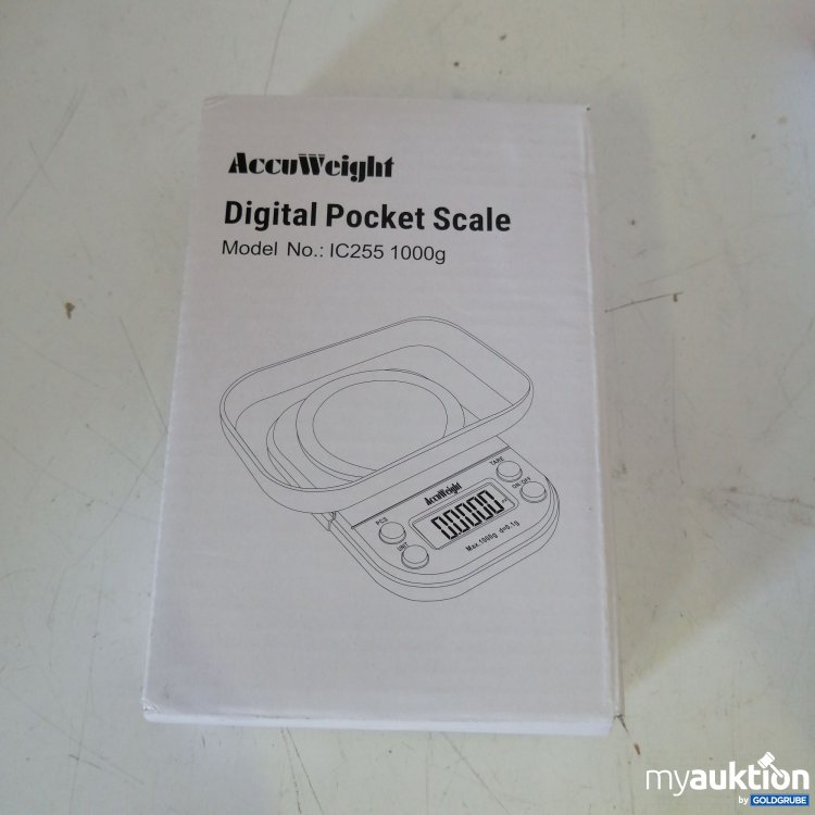 Artikel Nr. 328662: Accu Weight Digital Pocket Scale 