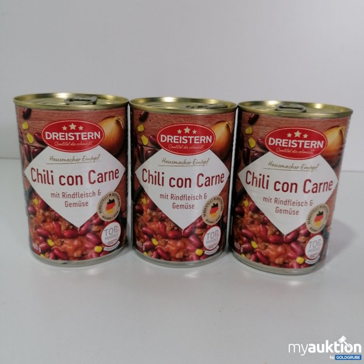 Artikel Nr. 768662: Dreistern Chili Con Carne 400g 