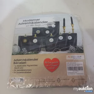 Artikel Nr. 356663: Moderner Adventkalender zum selber Basteln und Befüllen 