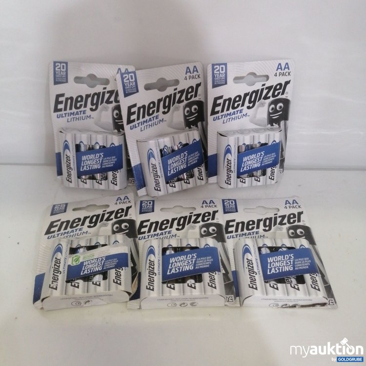 Artikel Nr. 752664: Energizer 6x 4 Stück AA Batterien 