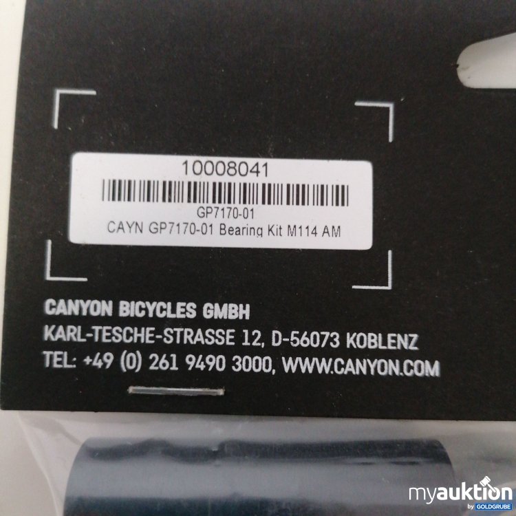 Artikel Nr. 773665: Canyon  GP7170-01 Bearing kit M114 AM 