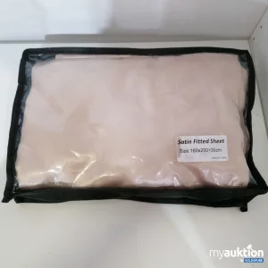 Auktion Satin Fitted Sheet 