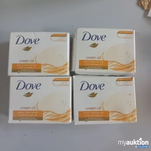 Auktion Dove Feste Seife Cream oil 4x100g