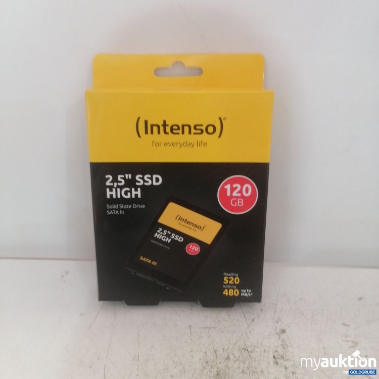 Artikel Nr. 740667: Intenso 2,5" SSD High 120GB