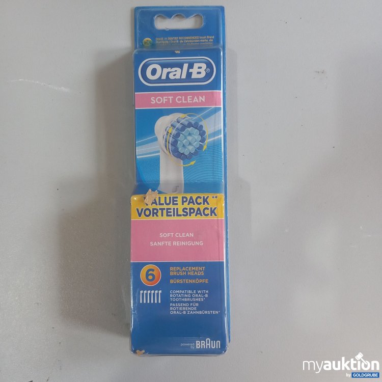 Artikel Nr. 754670: Orakel B soft clean Zahnbürstenaufsatz 6 Stück