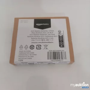 Auktion Amazonbasics A23 Alkaline Batterien 4 Stück