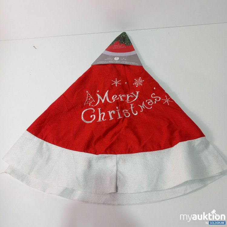 Artikel Nr. 377671: Merry Chrismas Weihnachtsbaumdecke 120cm