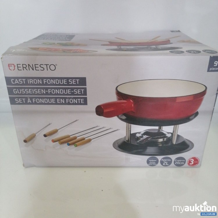 Artikel Nr. 744671: Ernesto Gusseisen Fondue Set