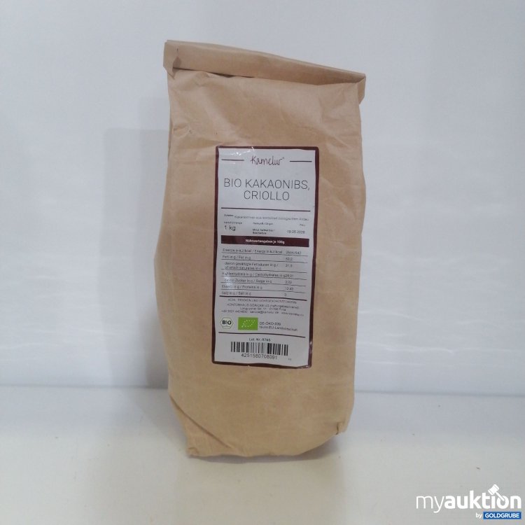 Artikel Nr. 769671: Kamelur Bio Kakaonibs Criollo 1kg