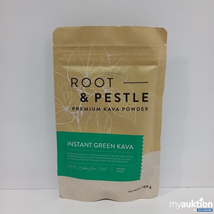 Artikel Nr. 781671: Root&Pestle Instant Green Kava 100g 