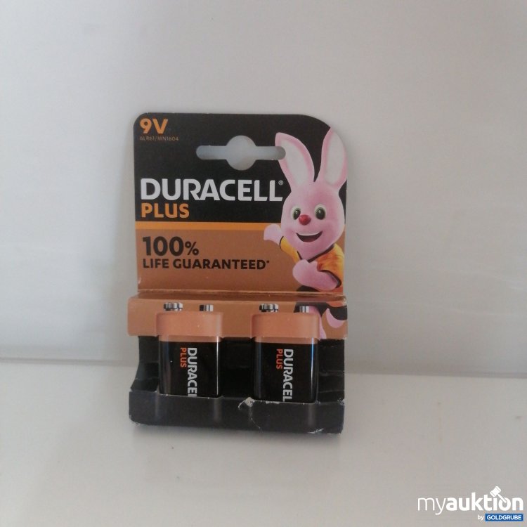 Artikel Nr. 752672: Duracell Plus 9V 2 Stück 