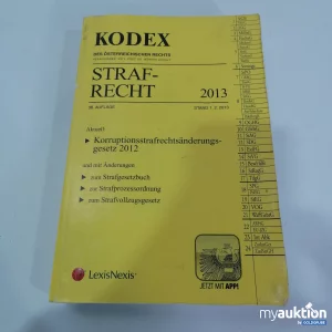 Artikel Nr. 794672: Kodex Strafrecht 2013