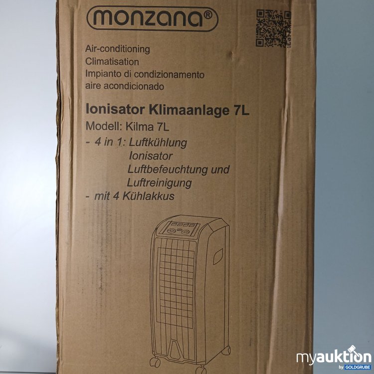 Artikel Nr. 436673: Monzana Ionisator Klimaanlage 7l