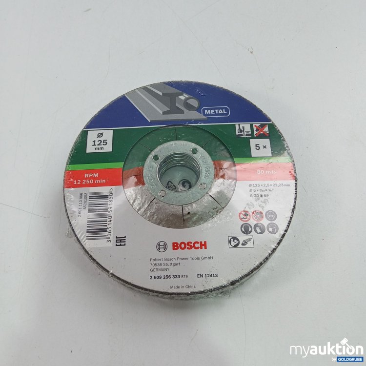 Artikel Nr. 803673: Bosch Trennscheibe 5x 125mm 2609256333-879