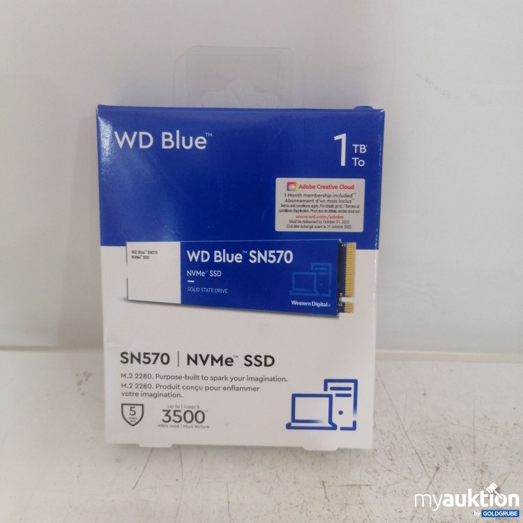 Artikel Nr. 740674: WD Blue SN570 SSD 1TB
