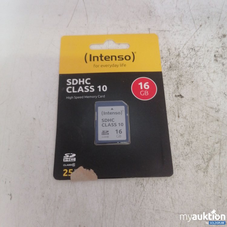 Artikel Nr. 740675: Intenso SDHC Classic 10 16GB