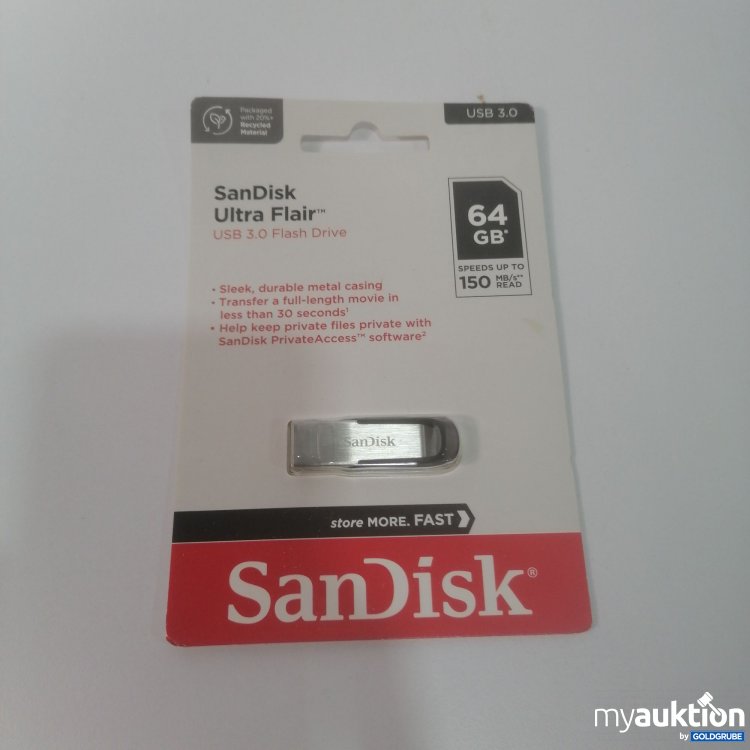 Artikel Nr. 777675: SanDisk Ultra Flair 3.0 64GB