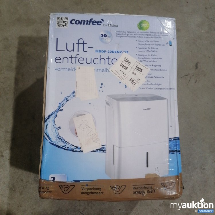 Artikel Nr. 759678: Comfee Luftentfeuchter 20l 