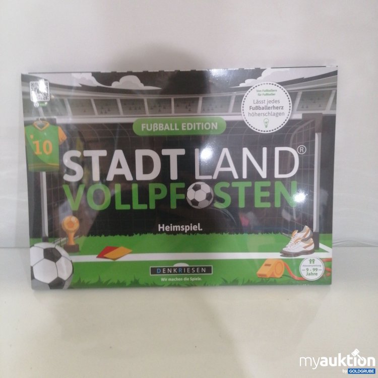 Artikel Nr. 744679: Fußball Edition Stadt Land Vollpfosten A4