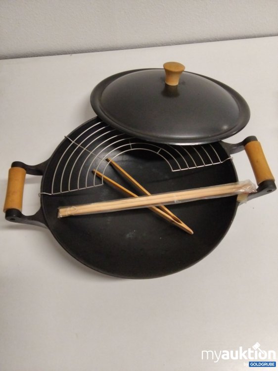 Artikel Nr. 386681: Wok aus Gusseisen groß