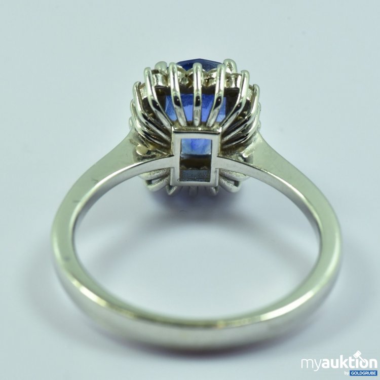 Artikel Nr. 425681: Juwelen Ring 750 mit 3,02ct Saphir