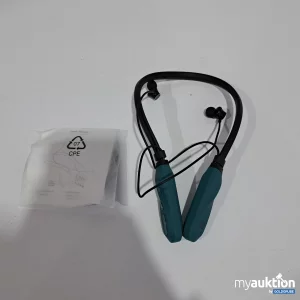 Auktion Bluetooth  Headset Sport Kopfhörer schwarz grün