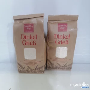 Auktion Martins Hof Dinkel Grieß 2x750g