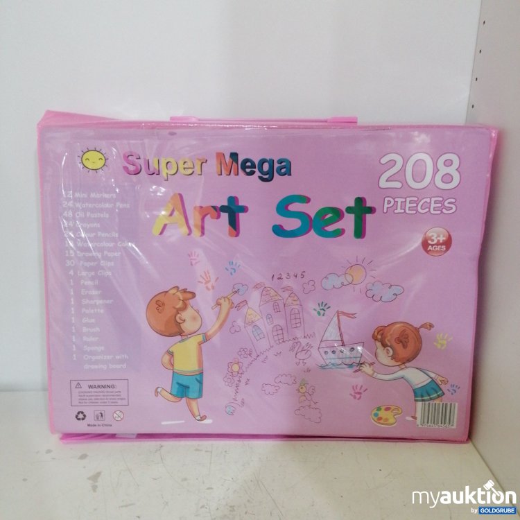 Artikel Nr. 737683: Super Mega Art Set 208 stk