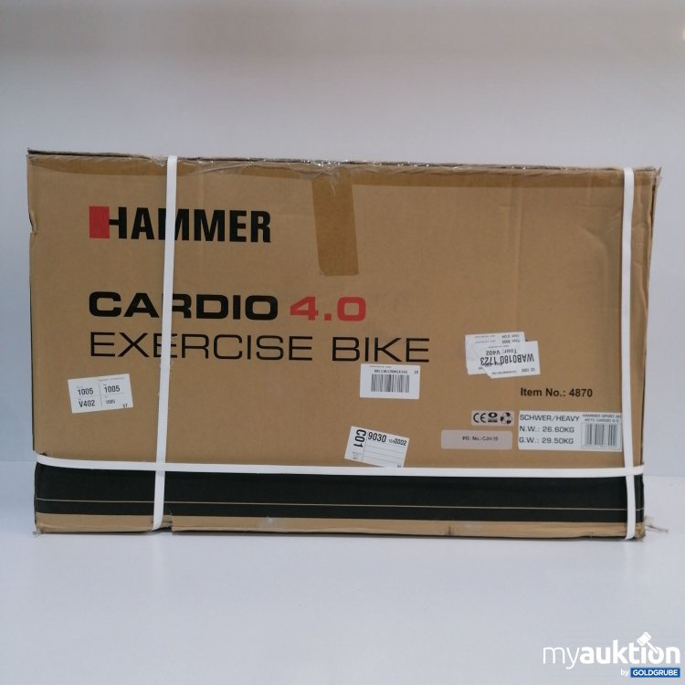 Artikel Nr. 786683: Hammer Cardio 4.0 Exercise Bike 