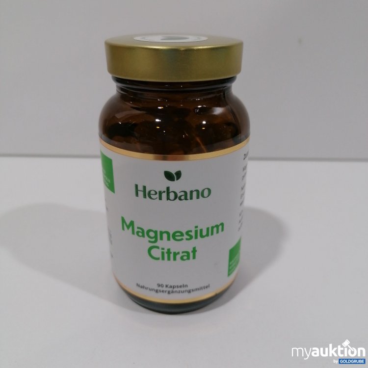 Artikel Nr. 515687: Herbano Magnesium Citrat 90 kapseln 