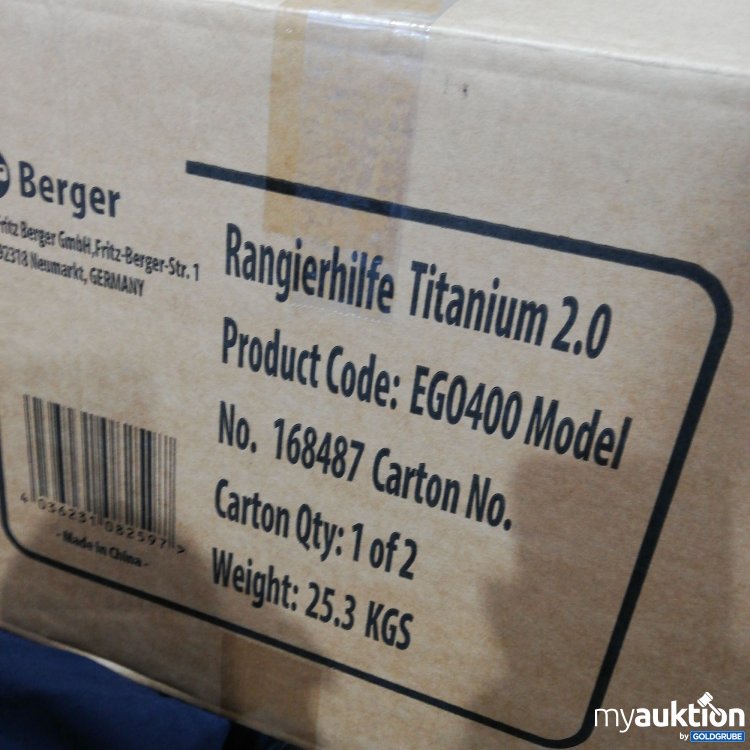 Artikel Nr. 764687: Berger Rangierhilfe 2.0 EGO400