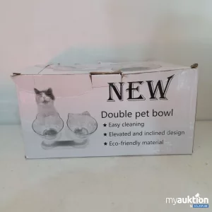 Auktion Doppelnapf für Haustiere