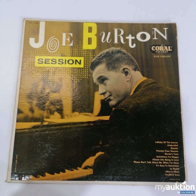 Artikel Nr. 779688: Joe Burton "Session" Vinyl-Schallplatte