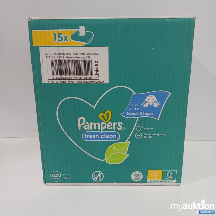 Artikel Nr. 781688: Pampers Fresh and Clean 15 Packungen