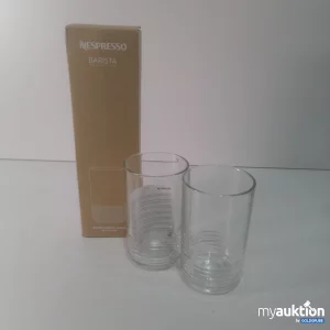 Auktion Nespresso Barista Collection Glas Large 2 Stück 