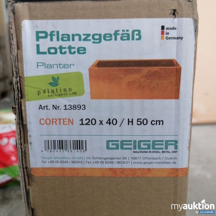 Artikel Nr. 746689: Geiger Pflanzgefäß Lotte 